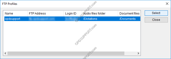 Automatically send dictation via FTP 2blur