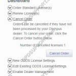 How to cancel an ODDS order