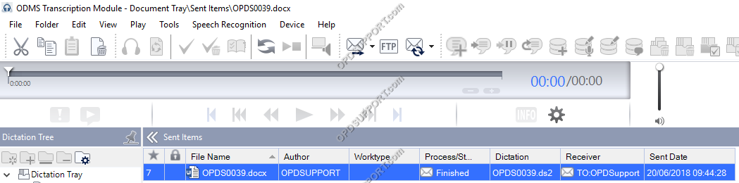 Dictation Routing via Email FTP 23