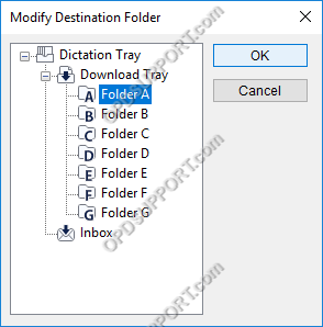Dictation Routing via Email FTP 9