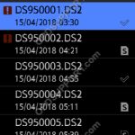 DS-9500 File Status