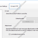 Email Setup (ODMS R7)