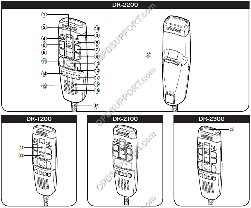 Fixed Microphone diagram