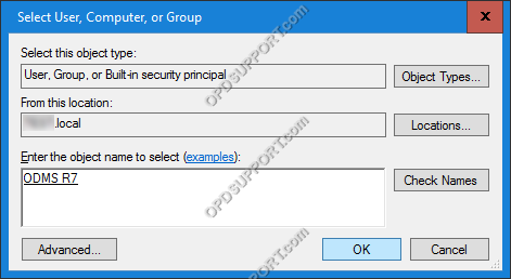 ODMS Client Workgroup Installation guide 18blur