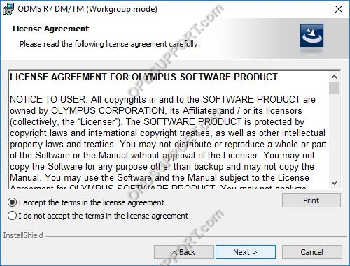 ODMS Client Workgroup Installation guide 2