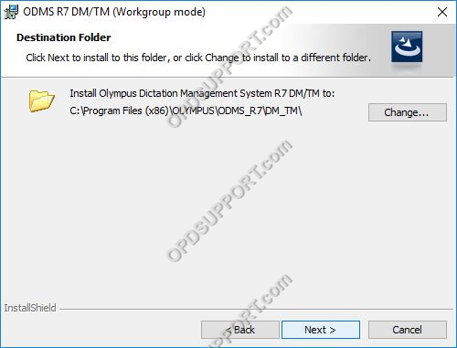 ODMS Client Workgroup Installation guide 5