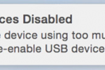 USB Devices Disabled
