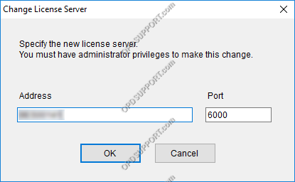 can t connect to the license manager 2blur