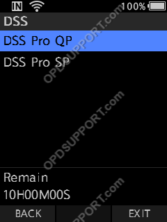 change recording format for ds 9500 ds 9000 ds 2600 5