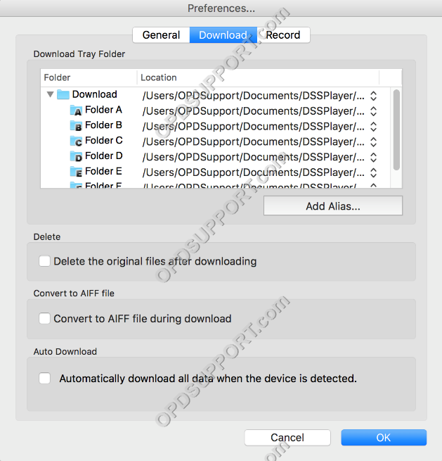 configure dss player for mac 3