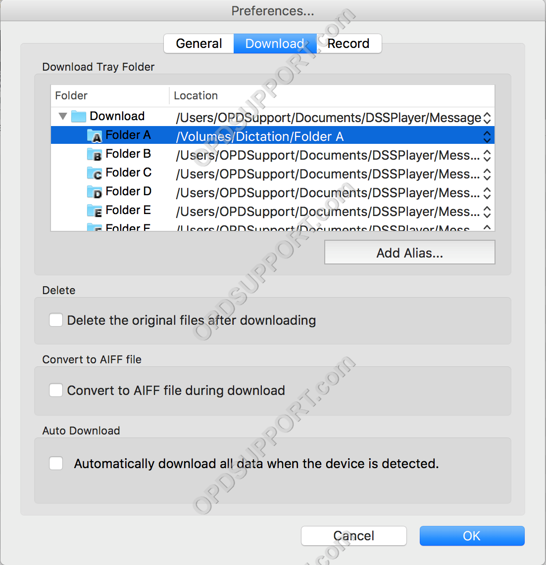 configure dss player for mac download 3