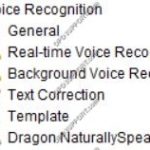 Voice Recognition Settings in ODMS