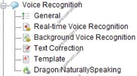 configuring voice recognition general settings 1