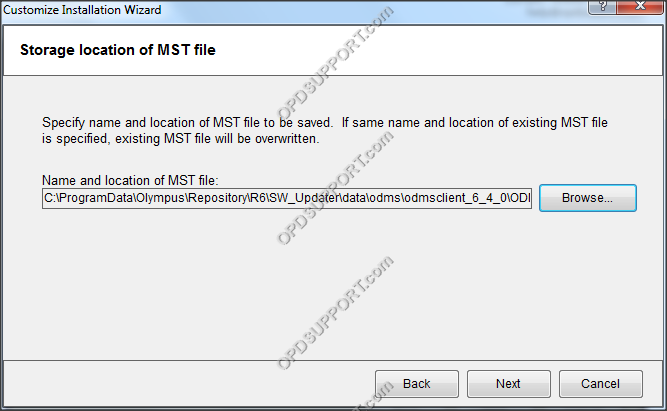 creating an mst package 4
