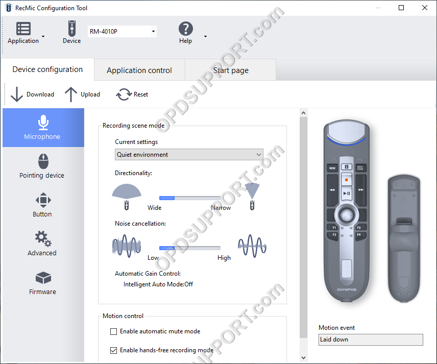 exporting importing profile recmic 1