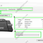 Foot Switch Configuration Tool Guide