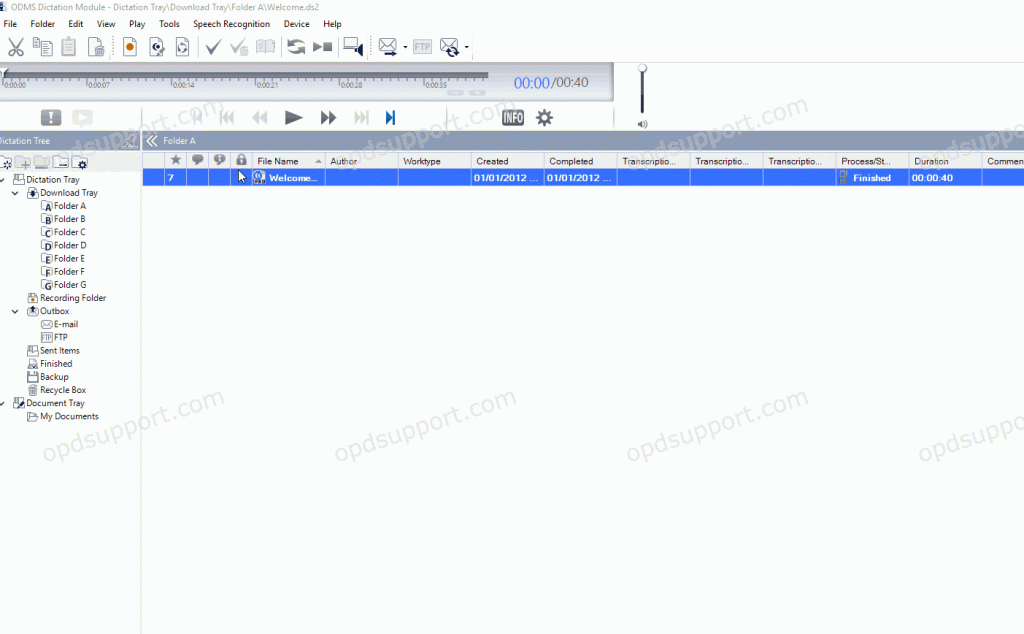 FTP Setup (ODMS R7) - Professional Audio Support
