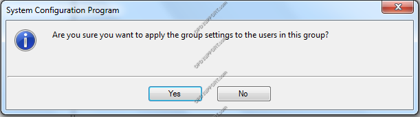 managing user group settings 19