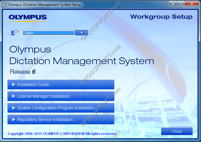 odms for admin installation 12