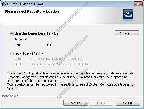 odms for admin installation 17