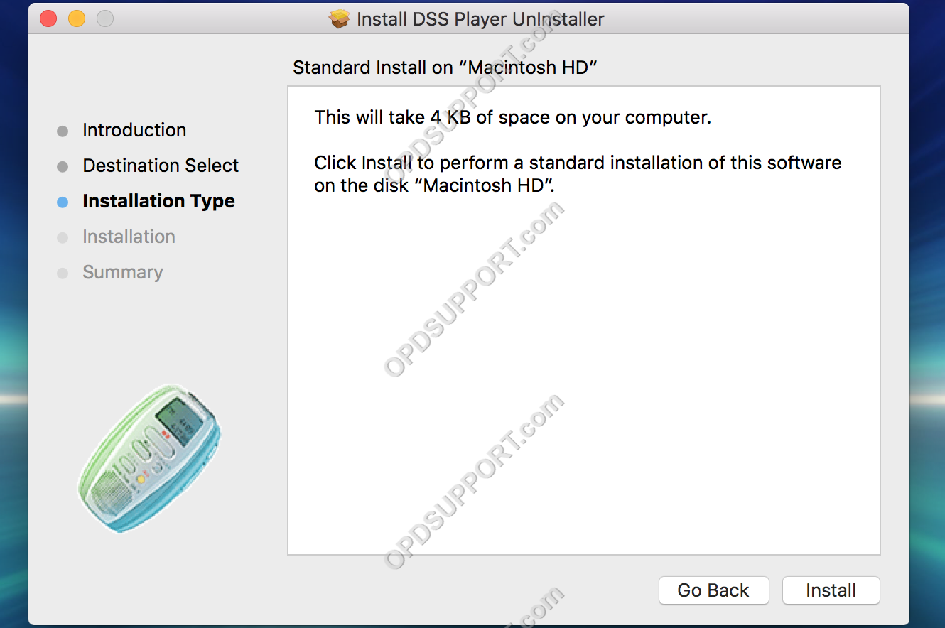 uninstall dss player for mac 4