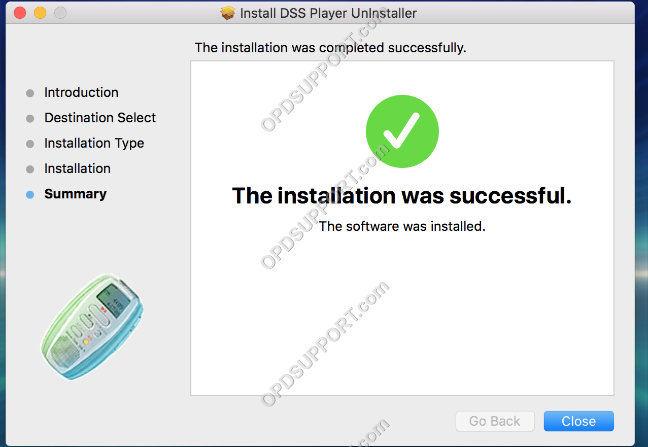 uninstall dss player for mac 7