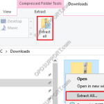 How to download and extract a ZIP file