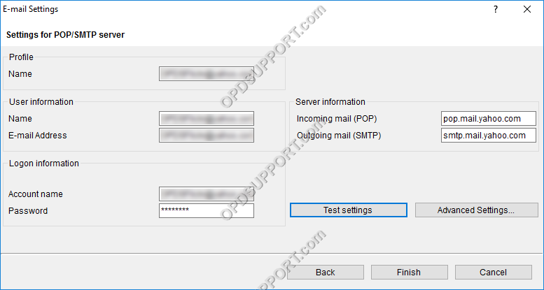 web email settings for major email providers 17blur