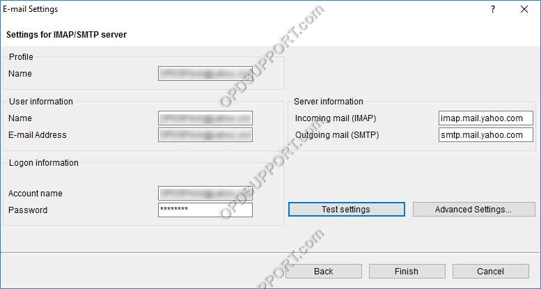web email settings for major email providers 19blur
